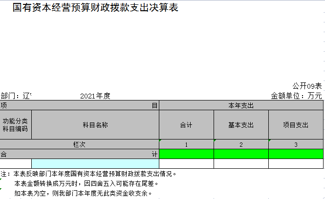 辽宁省鞍山市海城市财政局2021年决算公开表