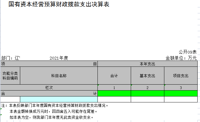 辽宁省鞍山市海城市财政事务服务中心2021年决算公开表