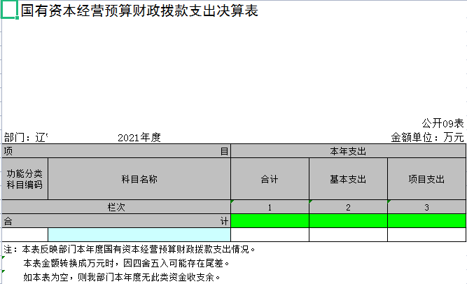 辽宁省鞍山市海城市水利局2021年部门决算公开表