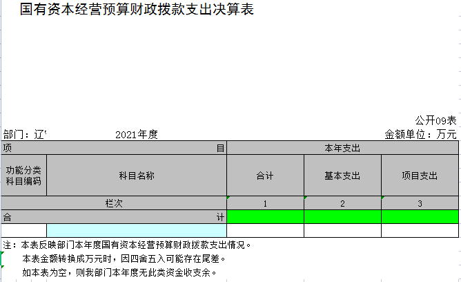 辽宁省鞍山市海城市投资创业服务中心2021年决算公开表