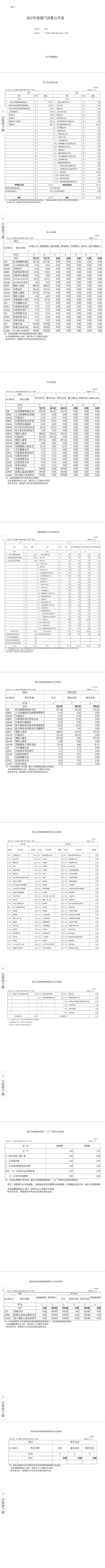 辽宁省鞍山市海城市残疾人联合会（本级）部门决算公开表