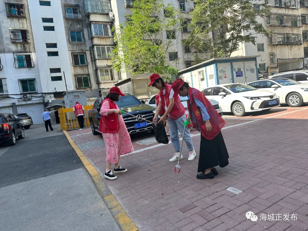 城市因文明而精彩!人力资源和社会保障局开展志愿服务