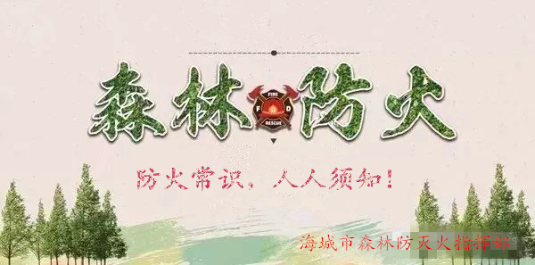 海城市森林草原防灭火指挥部温馨提示:春节期间,勿忘森林防火