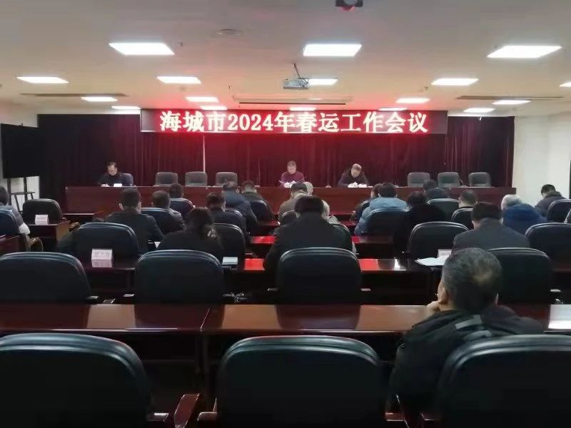 市政府召开2024年春运工作会议