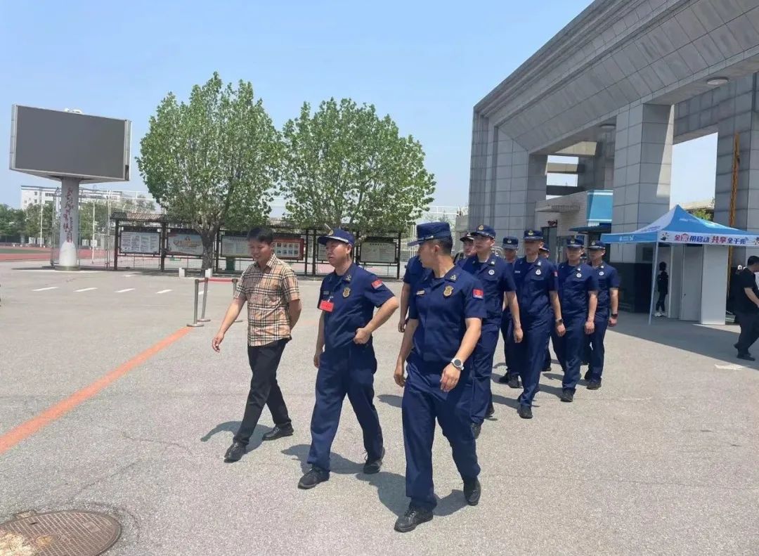 【“两为”大比武】全力护航迎高考 市消防救援大队开展考前消防安全检查