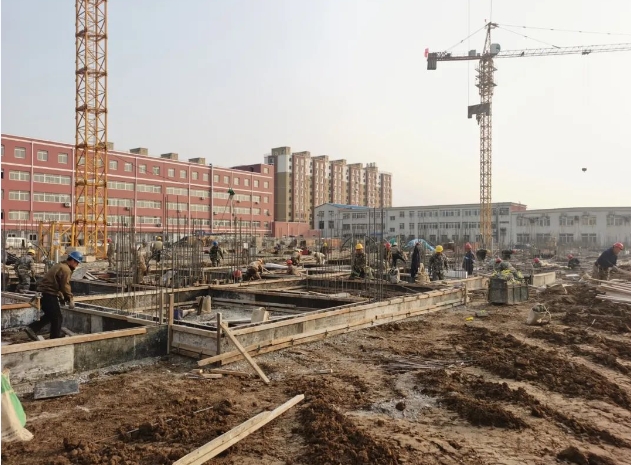 【冲刺四季度】拉满项目建设“进度条”！南台镇金润佳园项目二期施工火热进行