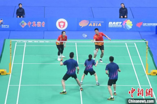 2024亚洲羽毛球精英巡回赛总决赛开赛 张楠/李龙大男双获胜