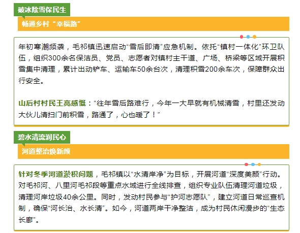 【城市精细化管理（272）】毛祁镇：打响春季清洁决胜战 绘就人居环境新画卷