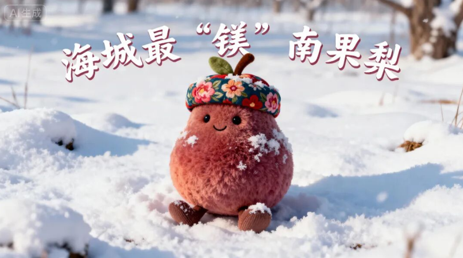 降温啦～海城最“镁”南果冻着吃，嘎嘎甜！---北纬40度的冰爽馈赠