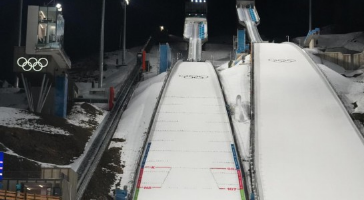 冬奥会｜跳台滑雪的“安全线”