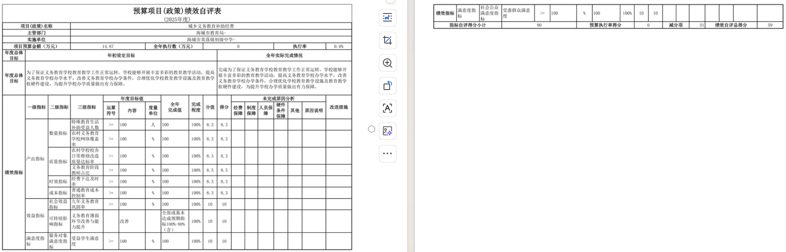 辽宁省鞍山市海城市英落镇初级中学2025年度公开报告