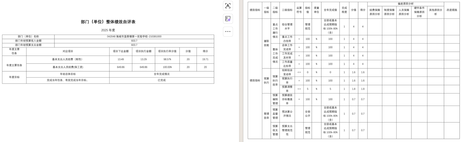 辽宁省鞍山市海城市温香镇第一实验学校2025年度公开报告