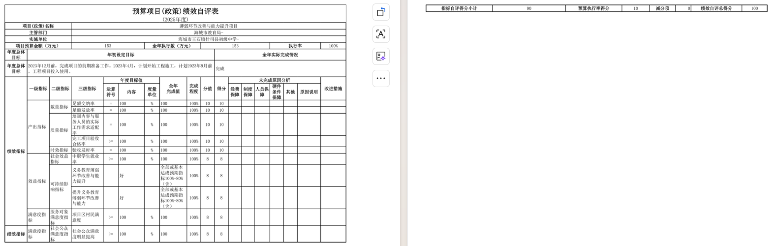 辽宁省鞍山市海城市王石镇什司县初级中学2025年度公开报告