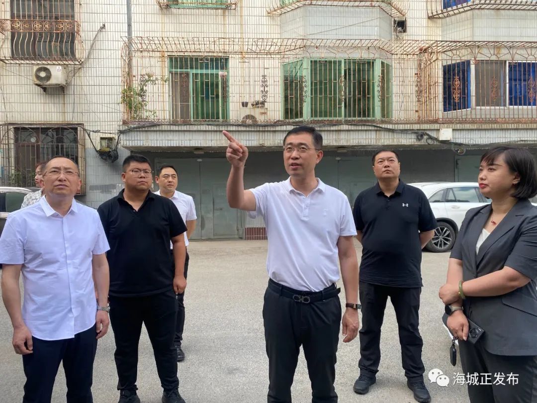 【办实事 解难题】市政府领导调研我市城区“飞线”治理工作